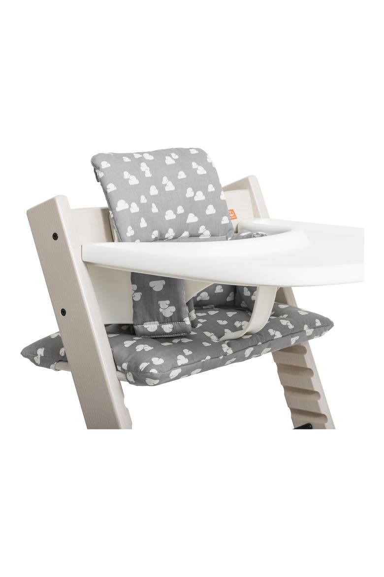 Tripp Trapp® Highchair, Baby Set, Cushion & Tray Set (Nordstrom Exclusive), Alternate, color, WHITE