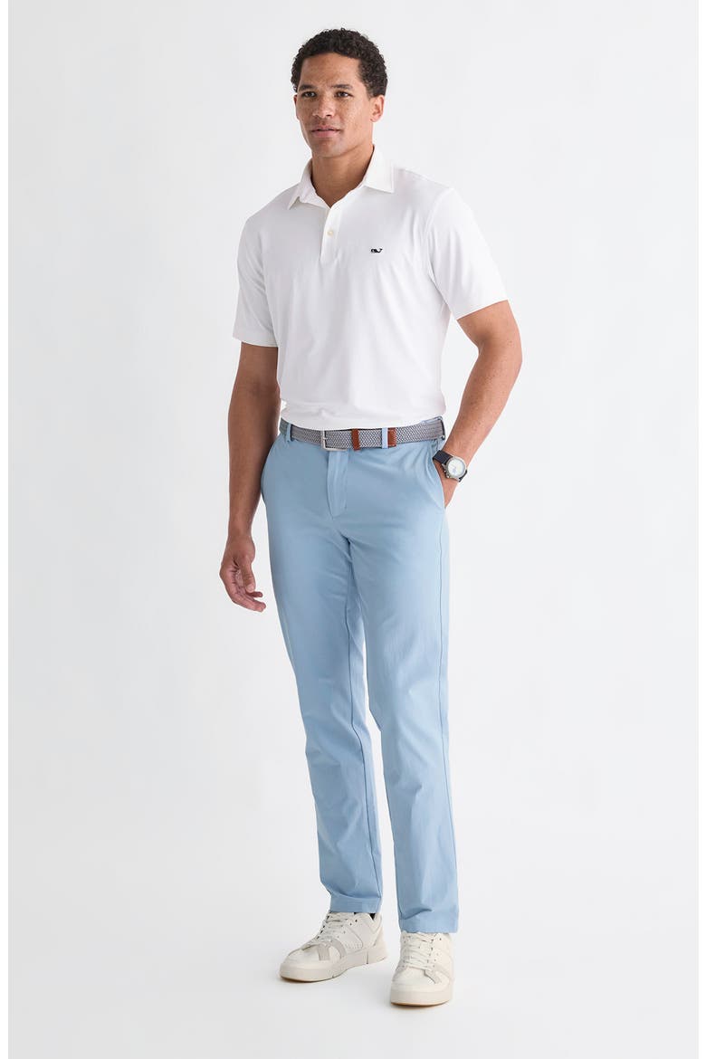 On-The-Go Slim Fit Performance Pants, Alternate, color, BRACKISH BLUE