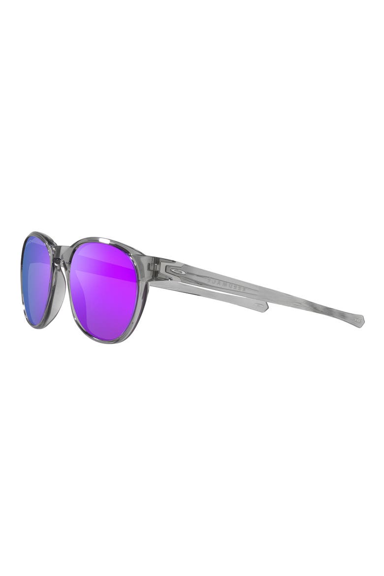 Reedmace 54mm Prizm™ Round Sunglasses, Alternate, color, GREY METAL