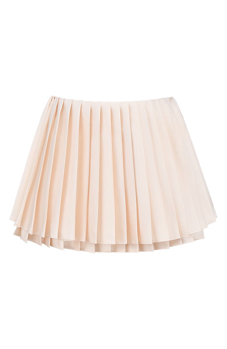 HOUSE OF CB Emira Pleat Miniskirt, Alternate, color, 