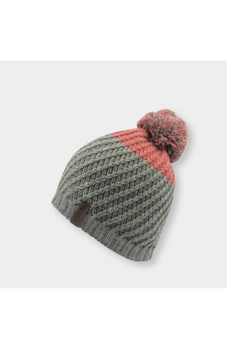 Kanut Sports Aggie Women's Fleece Lined beanie, Main, color, Pewter/Cinnamon