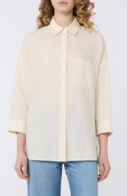Weekend Max Mara Stripe Linen Shirt