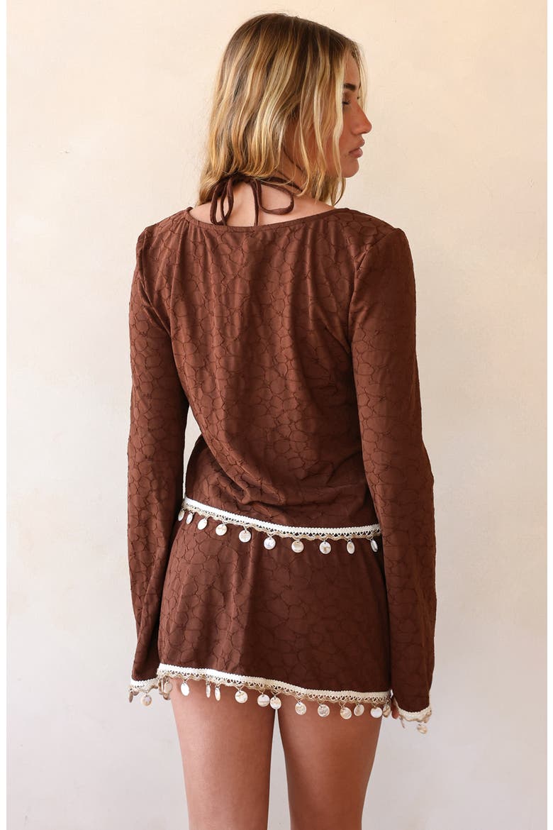 Ris-k Landlocked Top, Alternate, color, Cappuccino