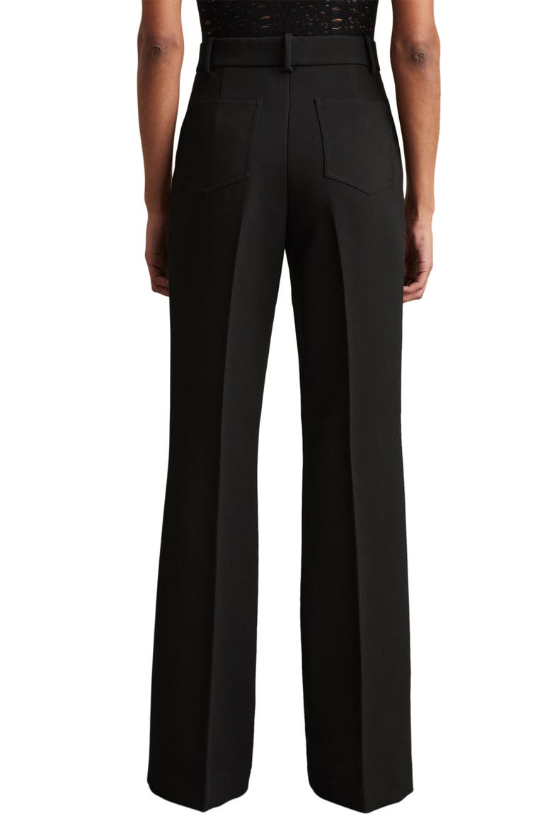 Priya Flared Pants, Alternate, color, BLACK