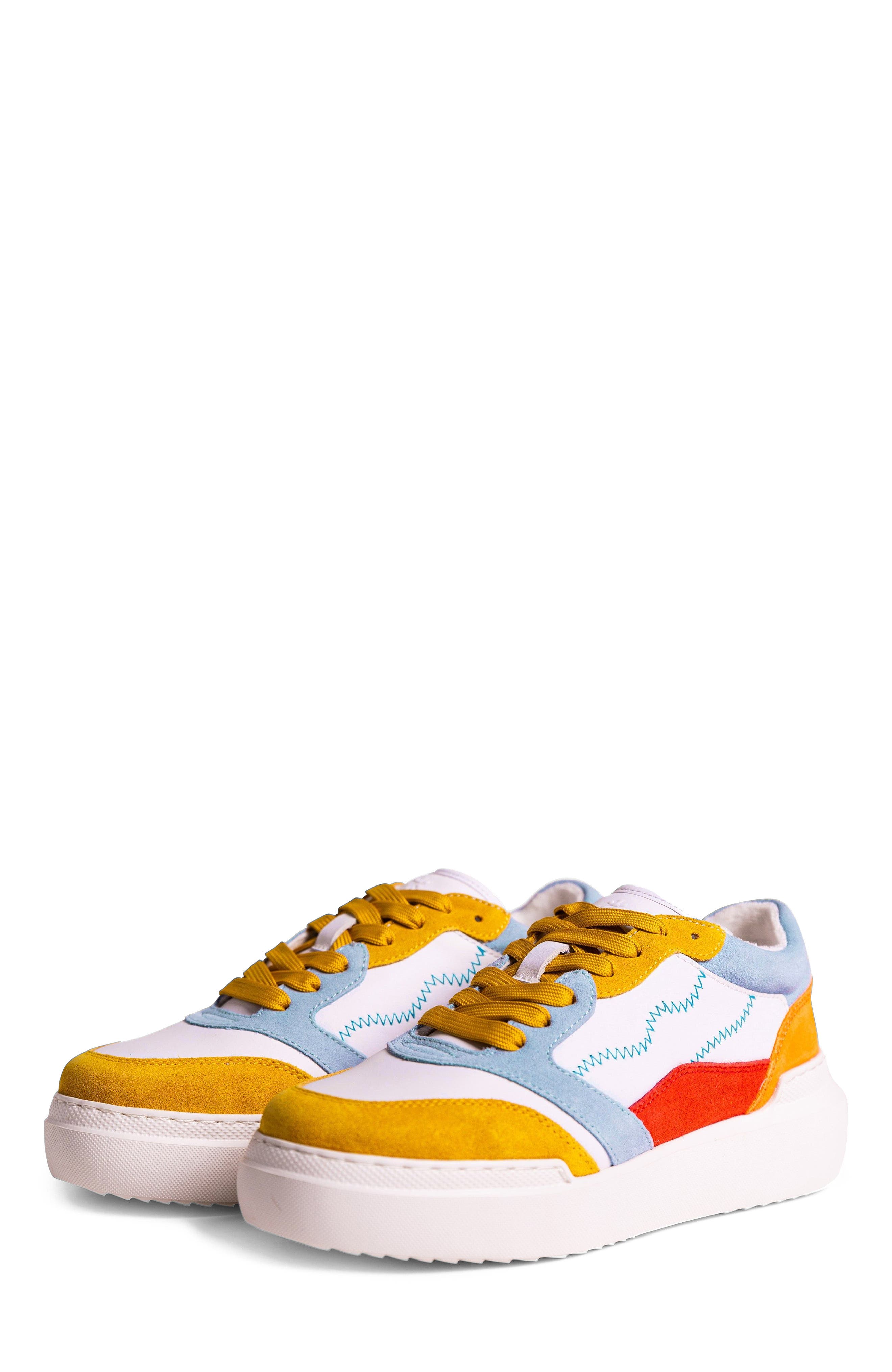 Freshy Courtster Women's Sneaker, Alternate, color, Nautical