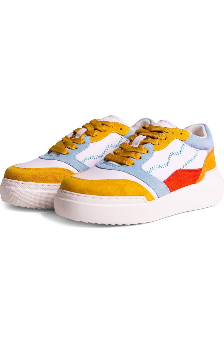 Freshy Courtster Women's Sneaker, Alternate, color, Nautical