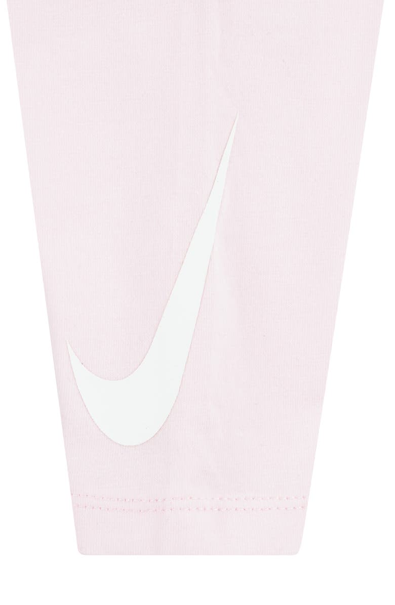 Nike Kids' Long Sleeve Tee & Leggings Set, Alternate, color, Pink Foam