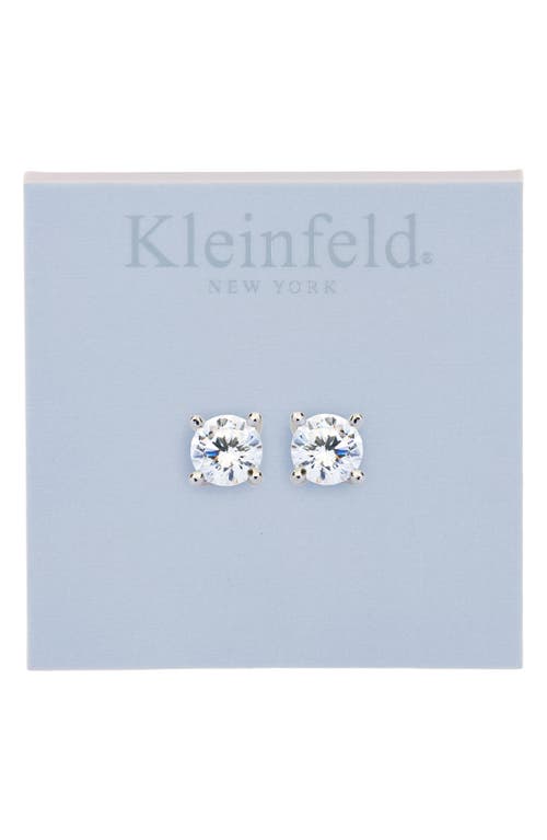 Kleinfeld Cubic Zirconia Small Round Stud Earrings