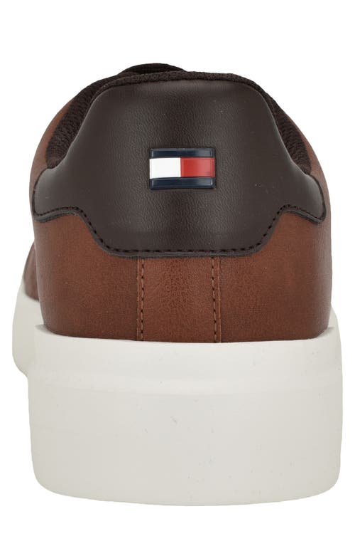 Tommy Hilfiger Norwin Sneaker In Medium Brown