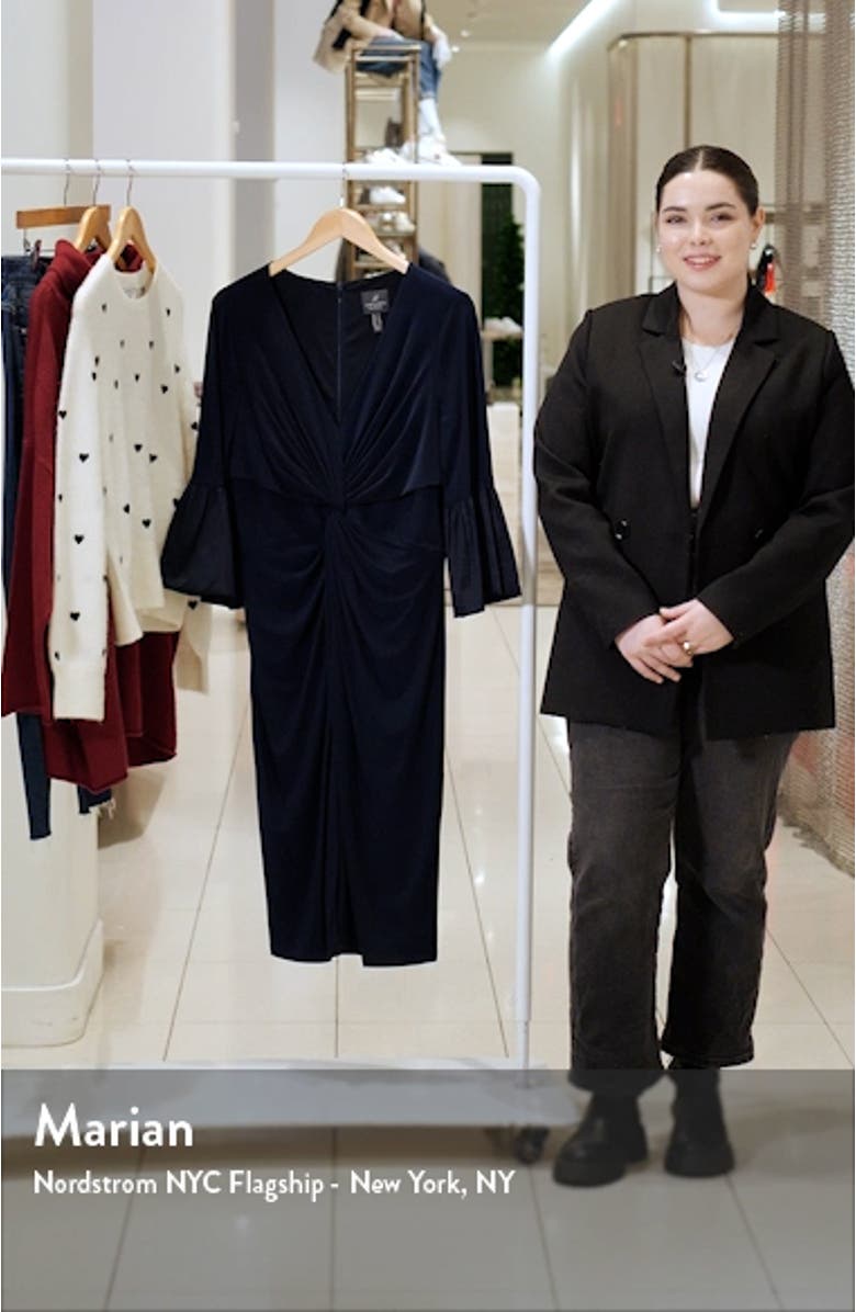 Jersey & Taffeta Dress, sales video thumbnail