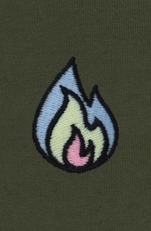 DALIX DALIX FIRE FLEECE SWEATSHIRT