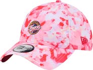 New Era Women's New Era Red Indiana Fever Floral Print Casual Classic Adjustable Hat