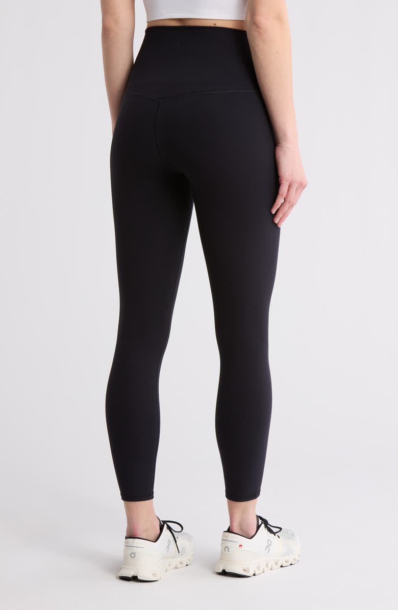 RBX High Waist Peached Ankle Leggings, Alternate, color, 