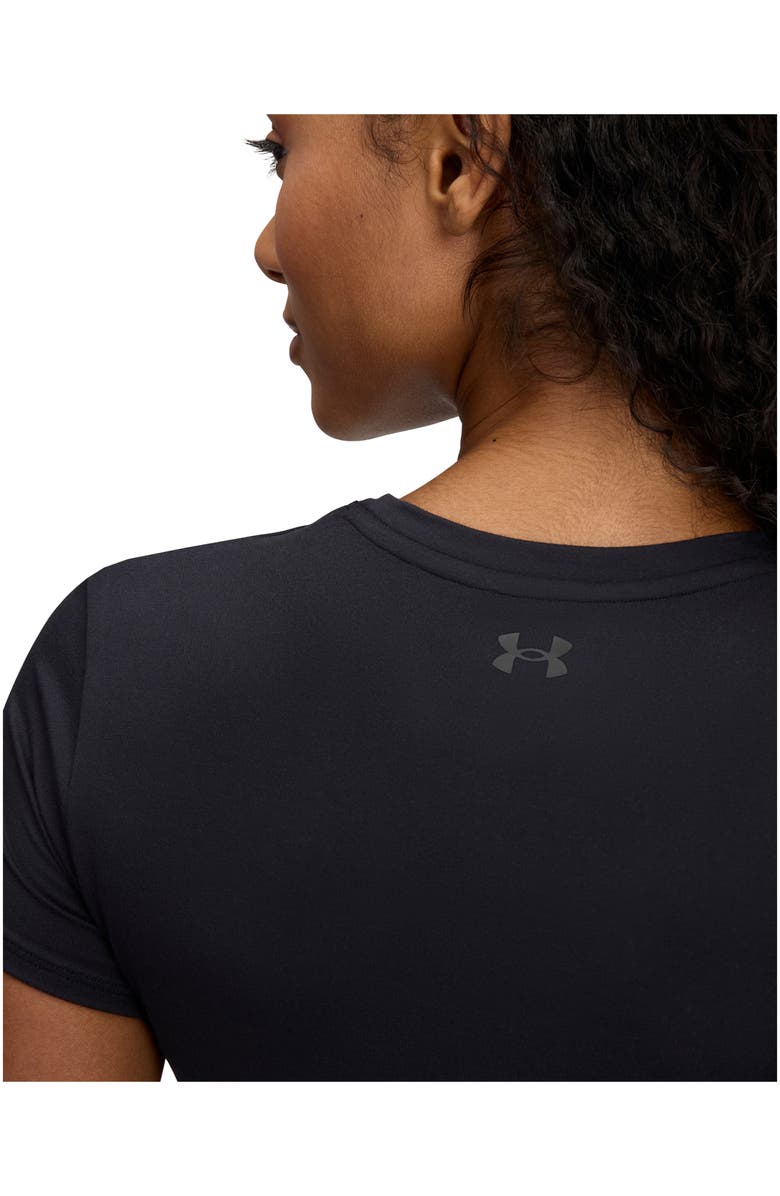 Under Armour Meridian Core Short Sleeve Shirt, Alternate, color, Black / / Black