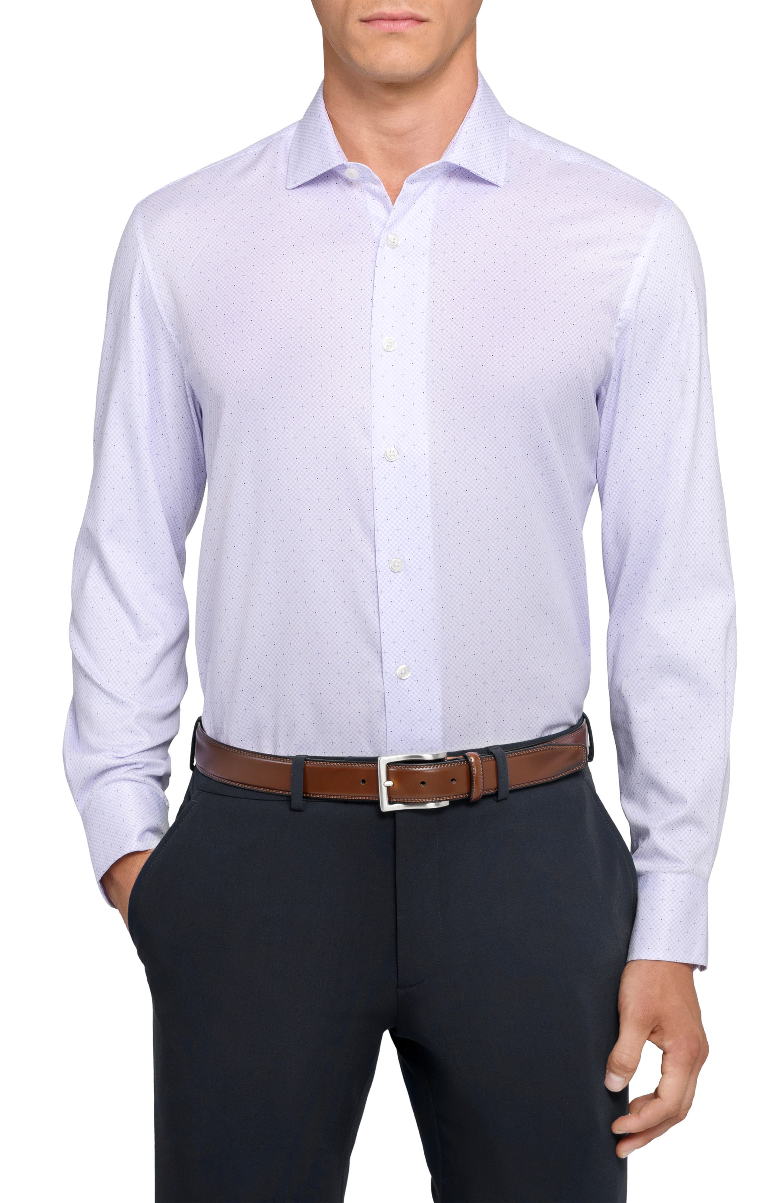 selected WHITE/ PURPLE
