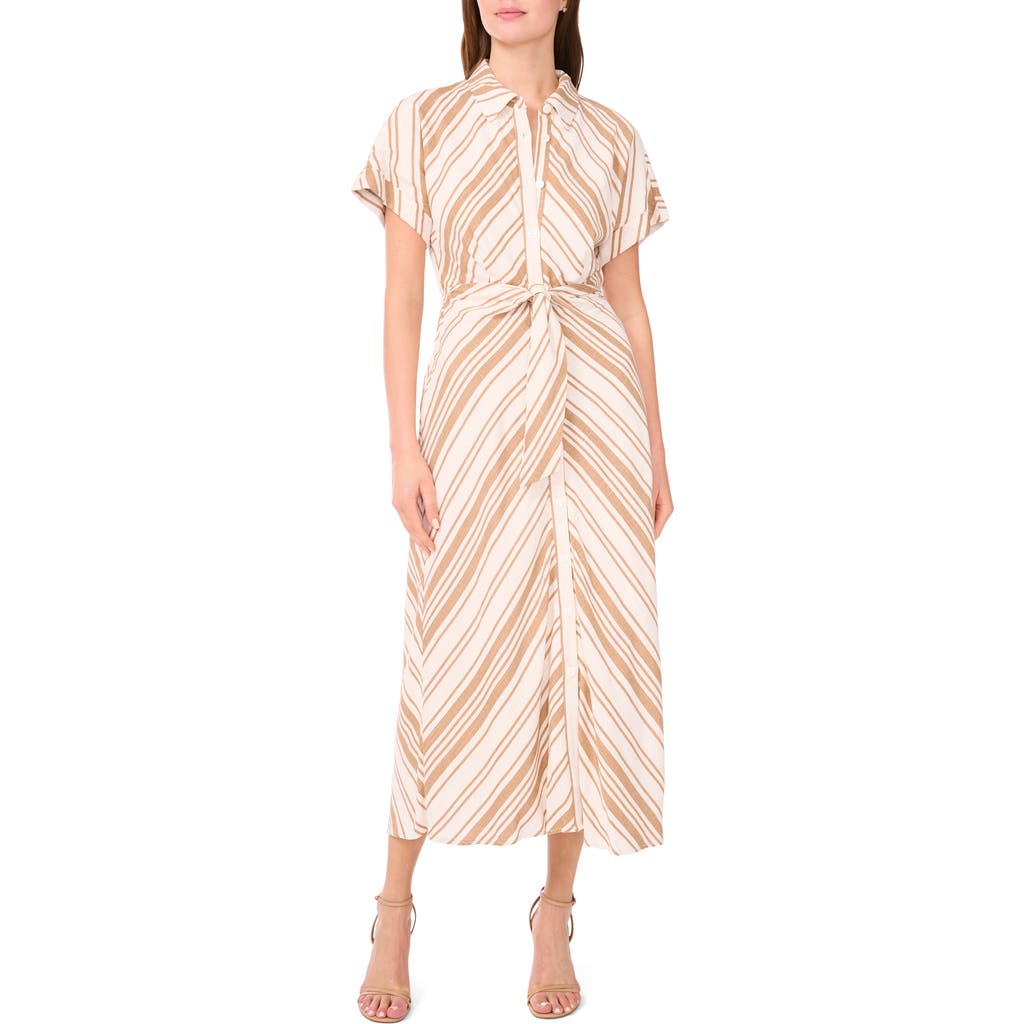 Halogenr Halogen(r) Tie Front Dolman Sleeve Maxi Dress