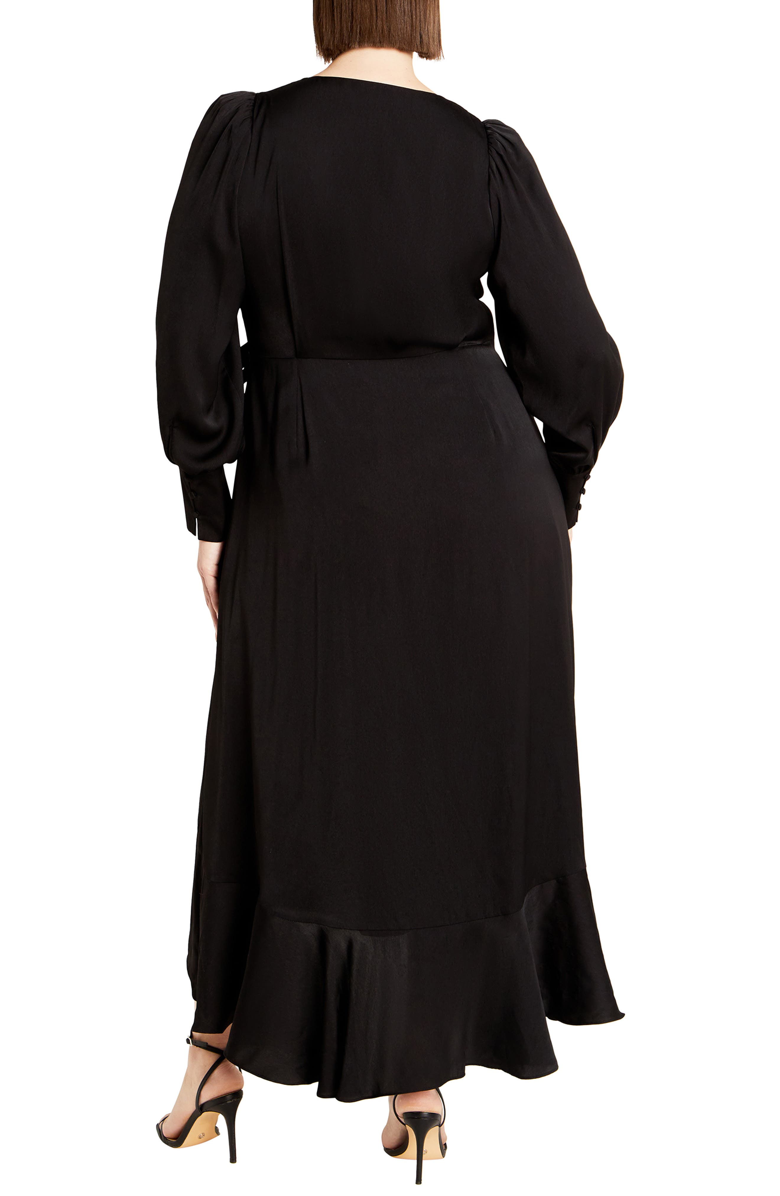 Oki Long Sleeve Wrap Dress - image 2