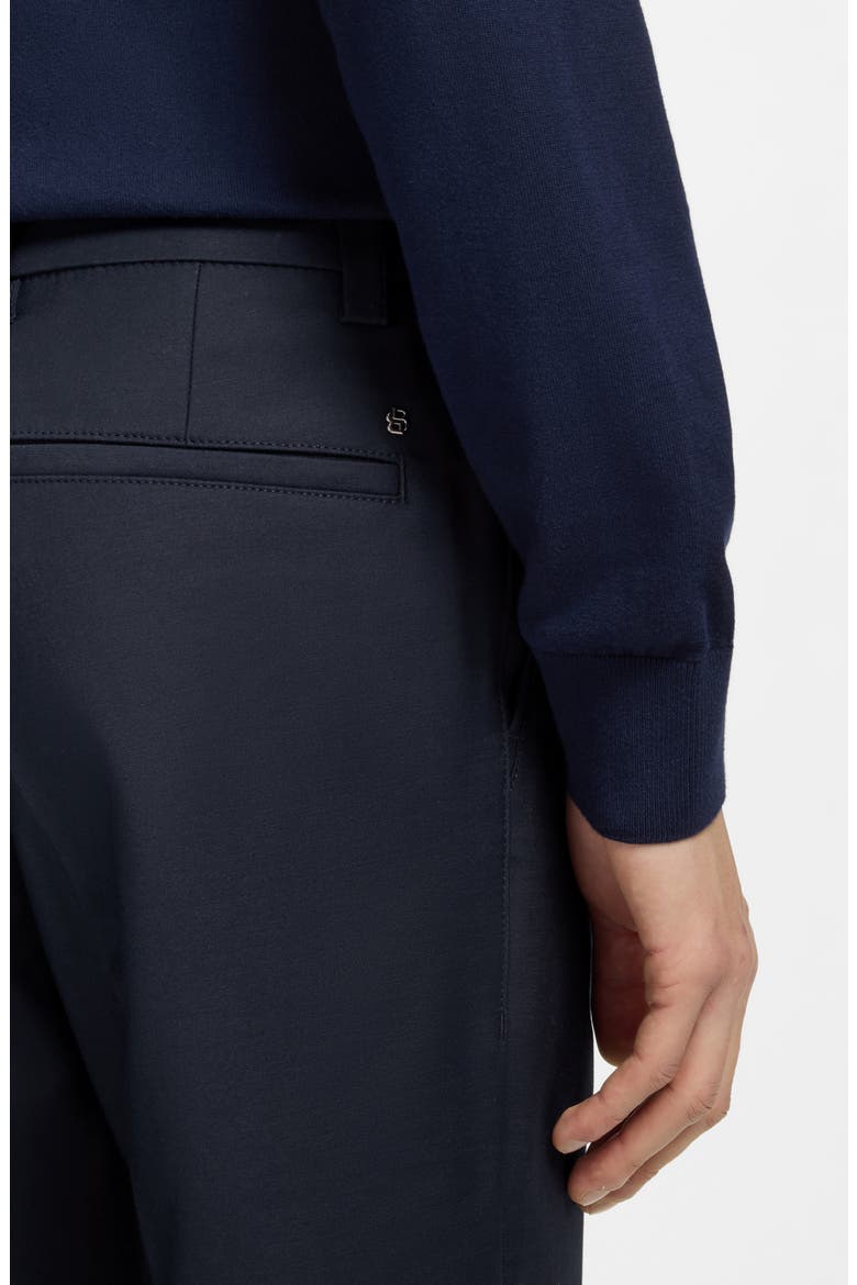 Kane Flat Front Straight Leg Pants, Alternate, color, DARK BLUE