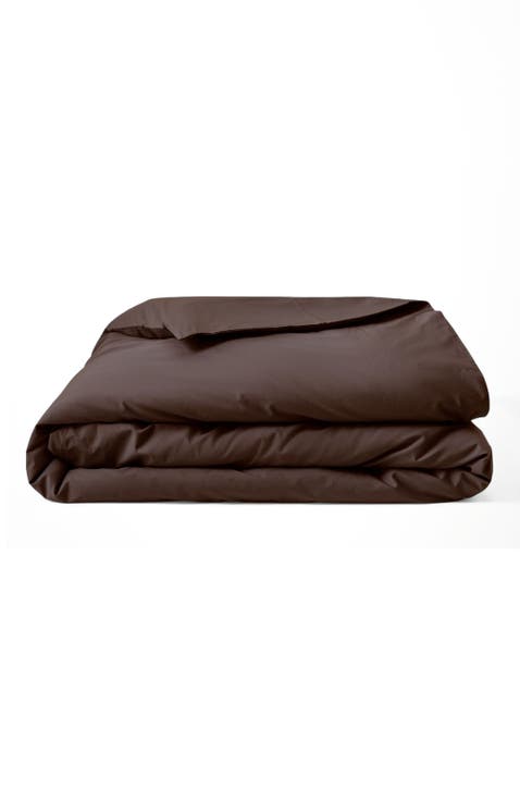 Organic Cool-Air Percale Duvet Cover