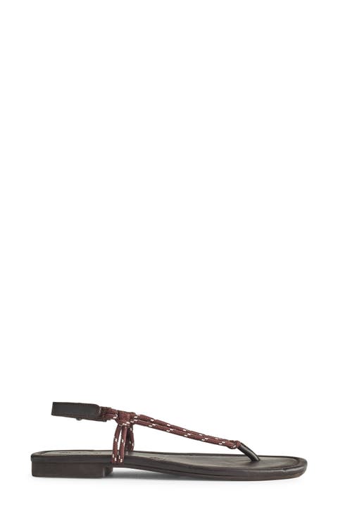The Aliyah Paracord Thong Sandal