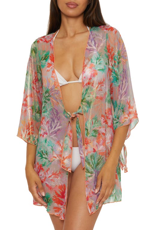 BECCA BECCA CORAL REEF COVER-UP TUNIC 