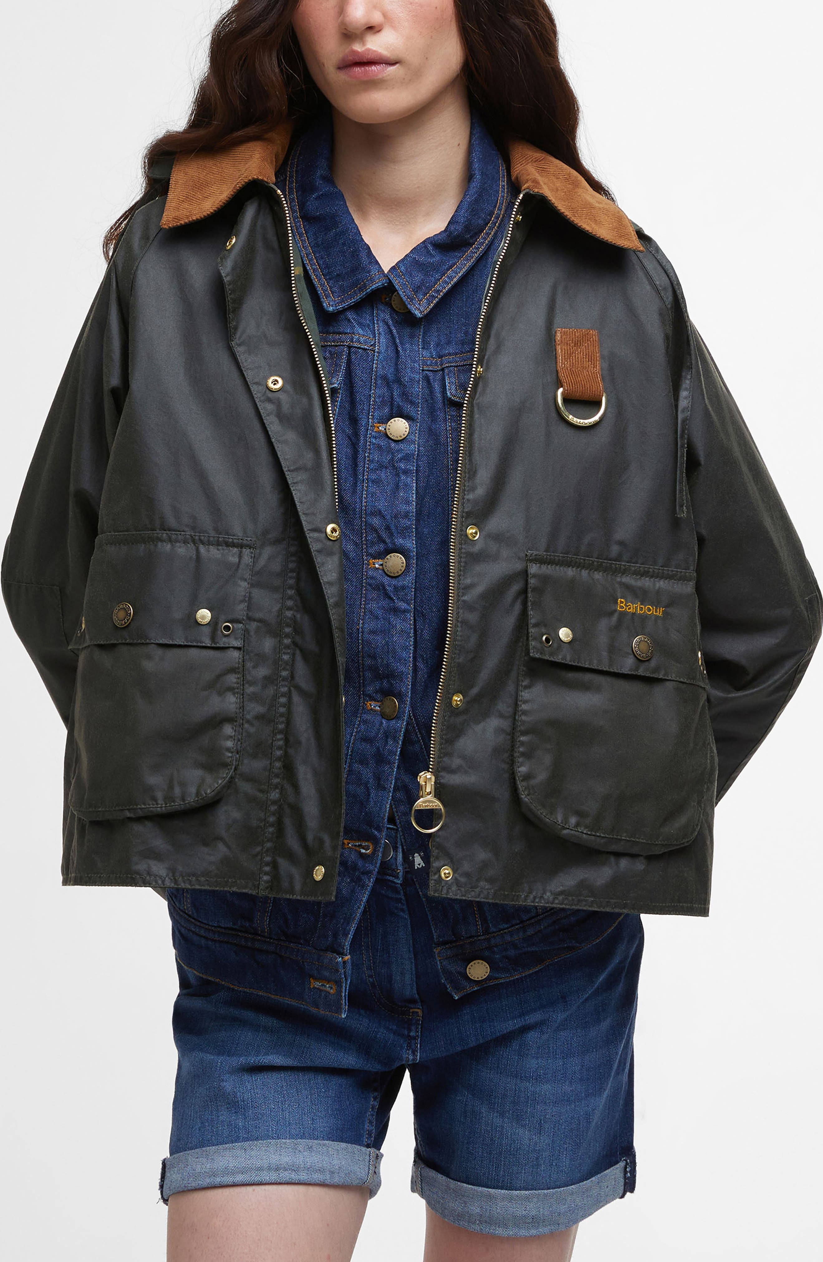 Женские куртки Barbour Erma Waxed Cotton Jacket