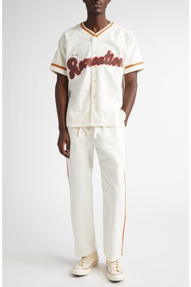 Baseball Pajama Pants, Alternate, color, WHITE MULTI