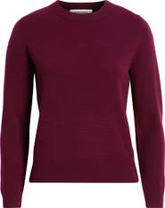 Nordstrom Shrunken Cashmere Crewneck Sweater