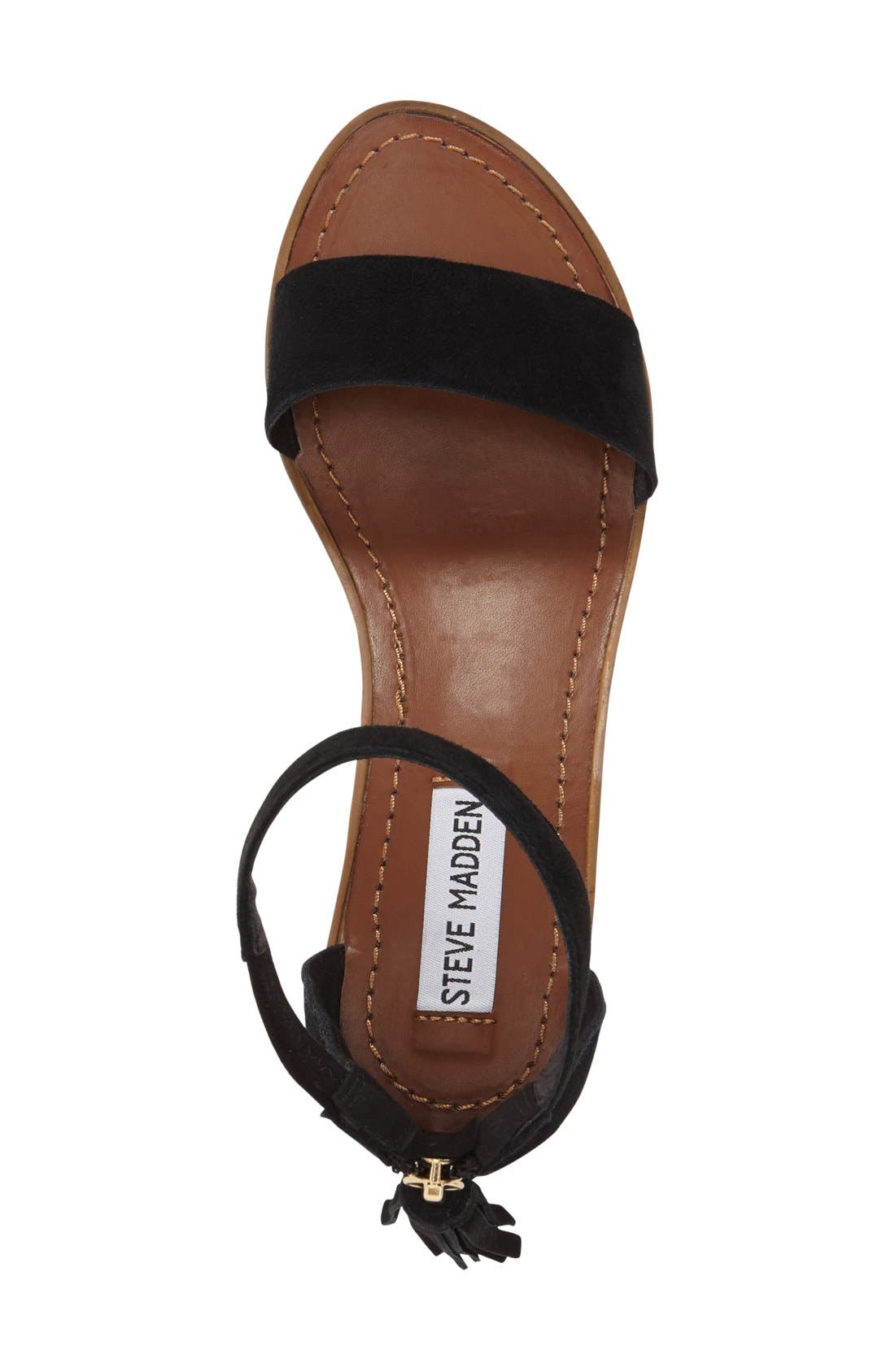 Steve Madden 'Darcie' Ankle Strap Sandal, Alternate, color, 