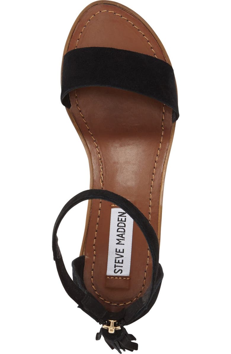 Steve Madden 'Darcie' Ankle Strap Sandal, Alternate, color,