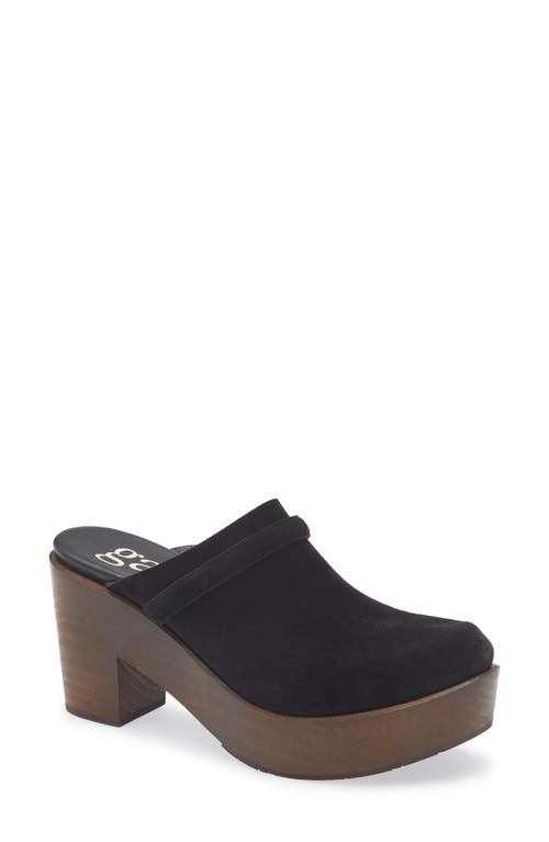 Pedro Garcia Della Platform Clog In Black