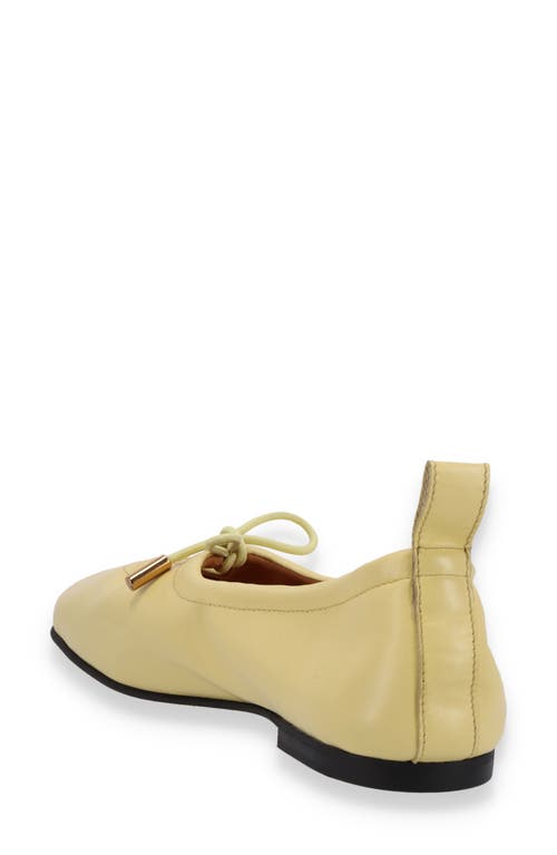 Alohas Rosalind Ballet Flat In Yellow