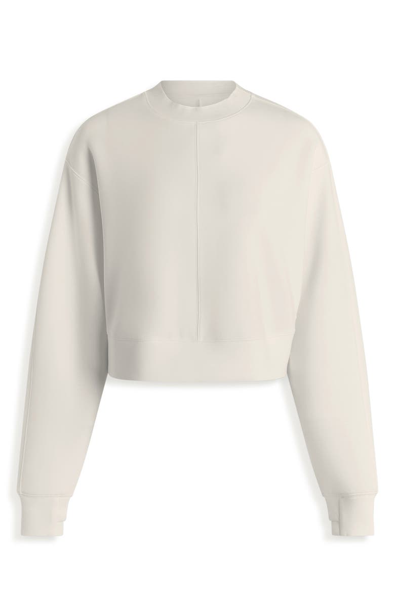 Varley Tasmin Crop Sweatshirt, Alternate, color, Snow White