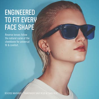 Boyfriend Reverse 56mm Square Sunglasses