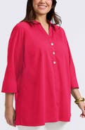 Foxcroft Pamela Non-Iron Stretch Tunic Blouse