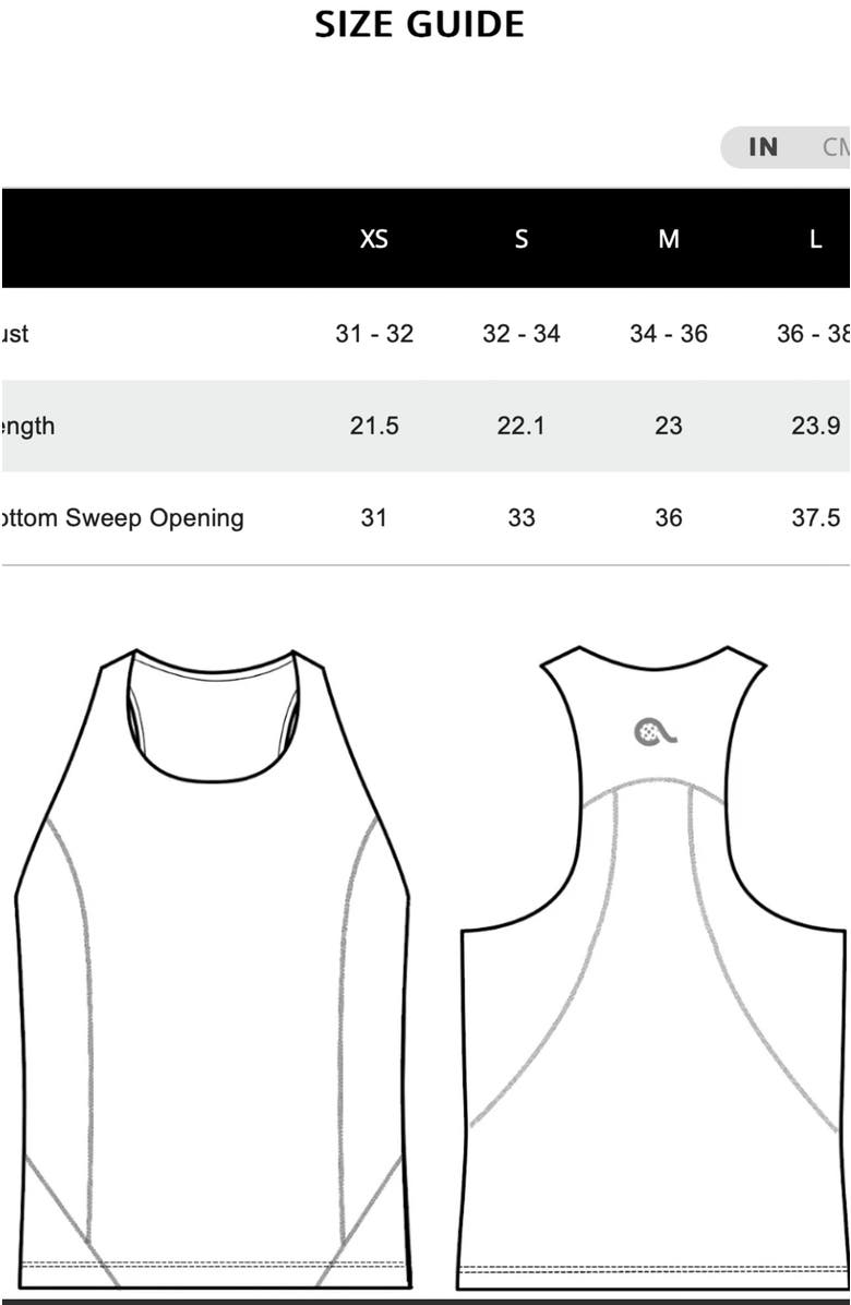 AVI Bounce-It Pickleball Tank, Alternate, color, Club White