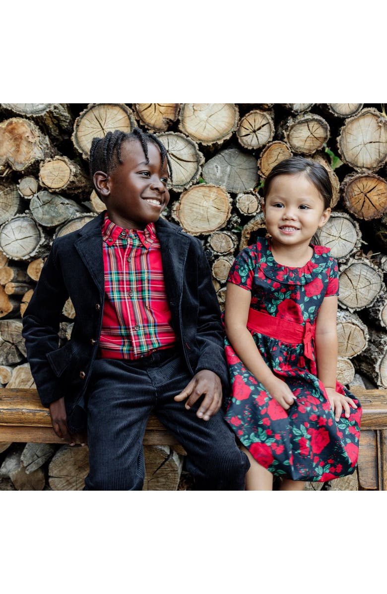 Hope & Henry Baby Boys' Organic Corduroy Blazer, Infant, Alternate, color, Black Corduroy