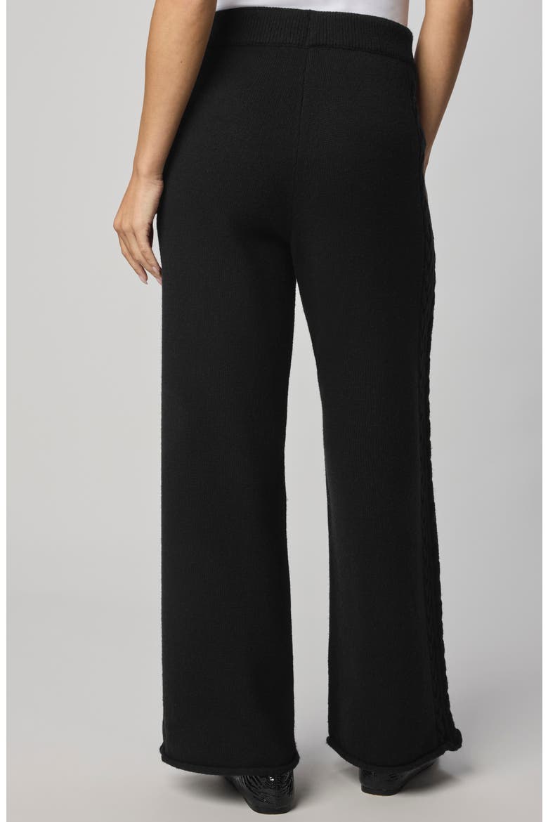 Jetset Sweater Pants, Alternate, color, BLACK