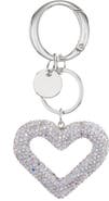 Nina Corazon Crystal Heart Bag Charm