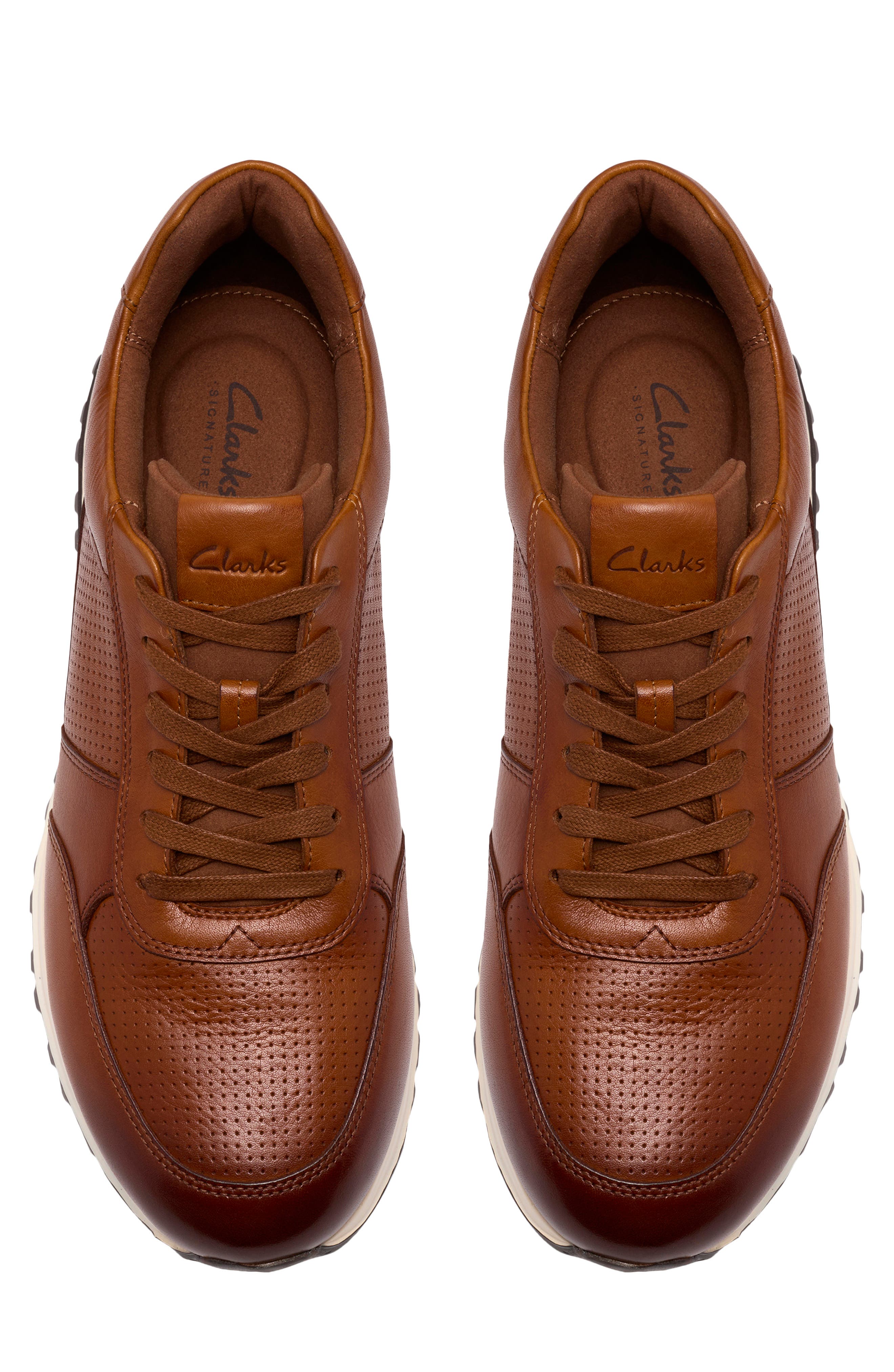 Radwell Lace-Up Leather Sneaker, Alternate, color, TAN LEATHER