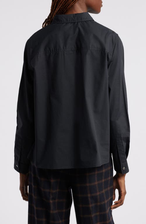 Shop Wyeth Clark Long Sleeve Top In Black