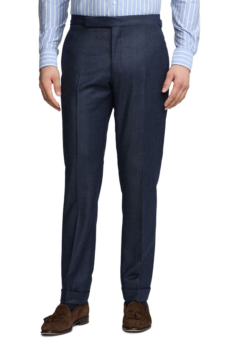 Kent Nail Head Wool Suit, Alternate, color, BRIGHT NAVY