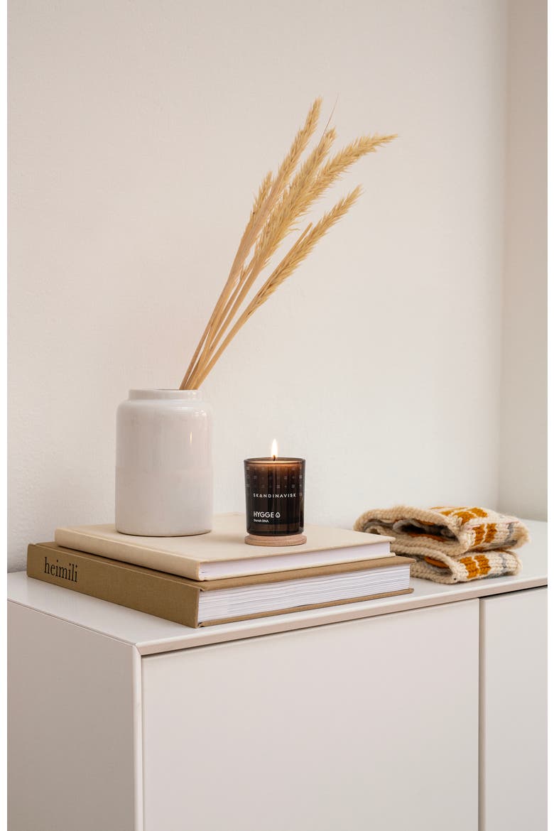 HYGGE Scented Candle 65g, Alternate, color, Brown
