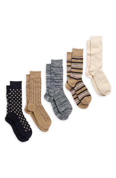 5-Pack Dress Socks