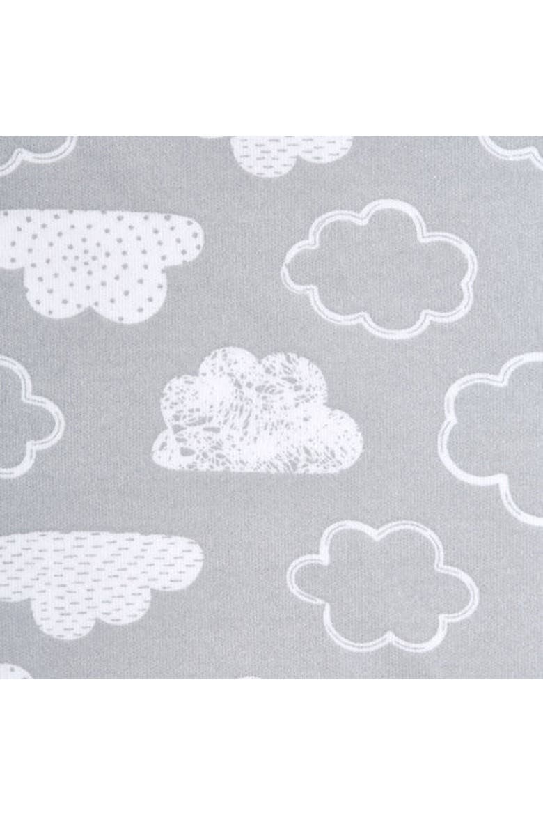 100% Cotton 1.5 TOG Sleepsack Swaddle, 3-Way Adjustable Wearable Blanket, Alternate, color, Clouds