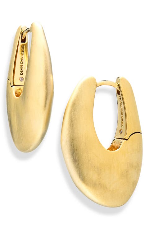 Serra Hinged Hoop Earrings