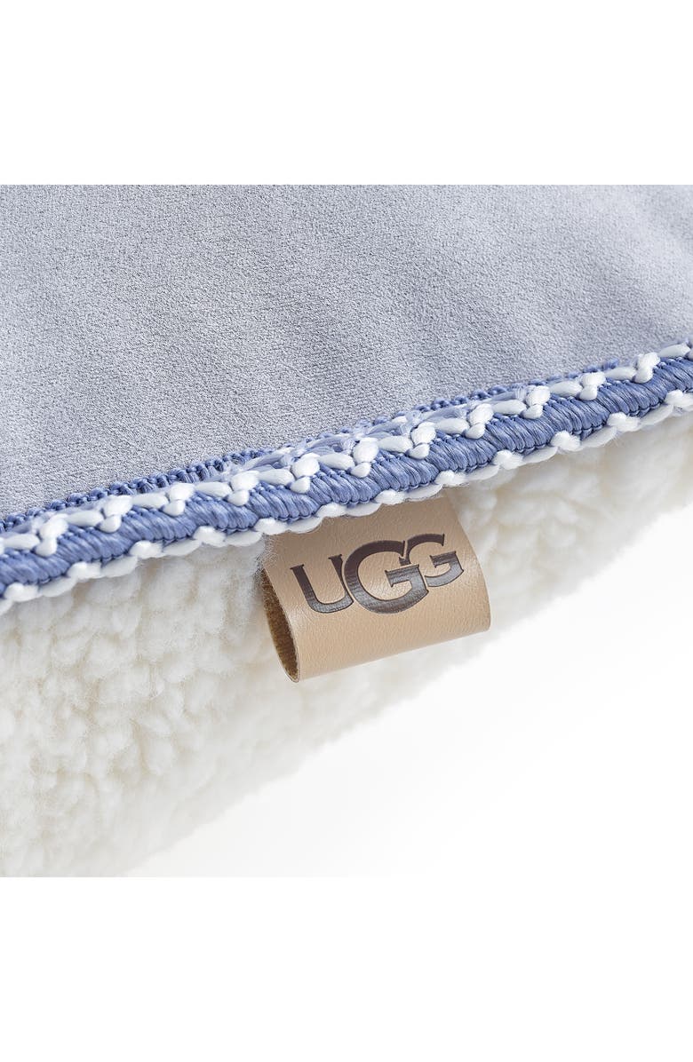 UGG<sup>®</sup> Kirkwood UGGBraid Accent Pillow, Alternate, color, Misty Wisteria