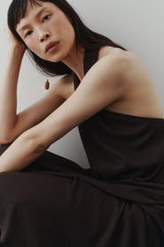 H&M Twist-detail Halterneck Dress
