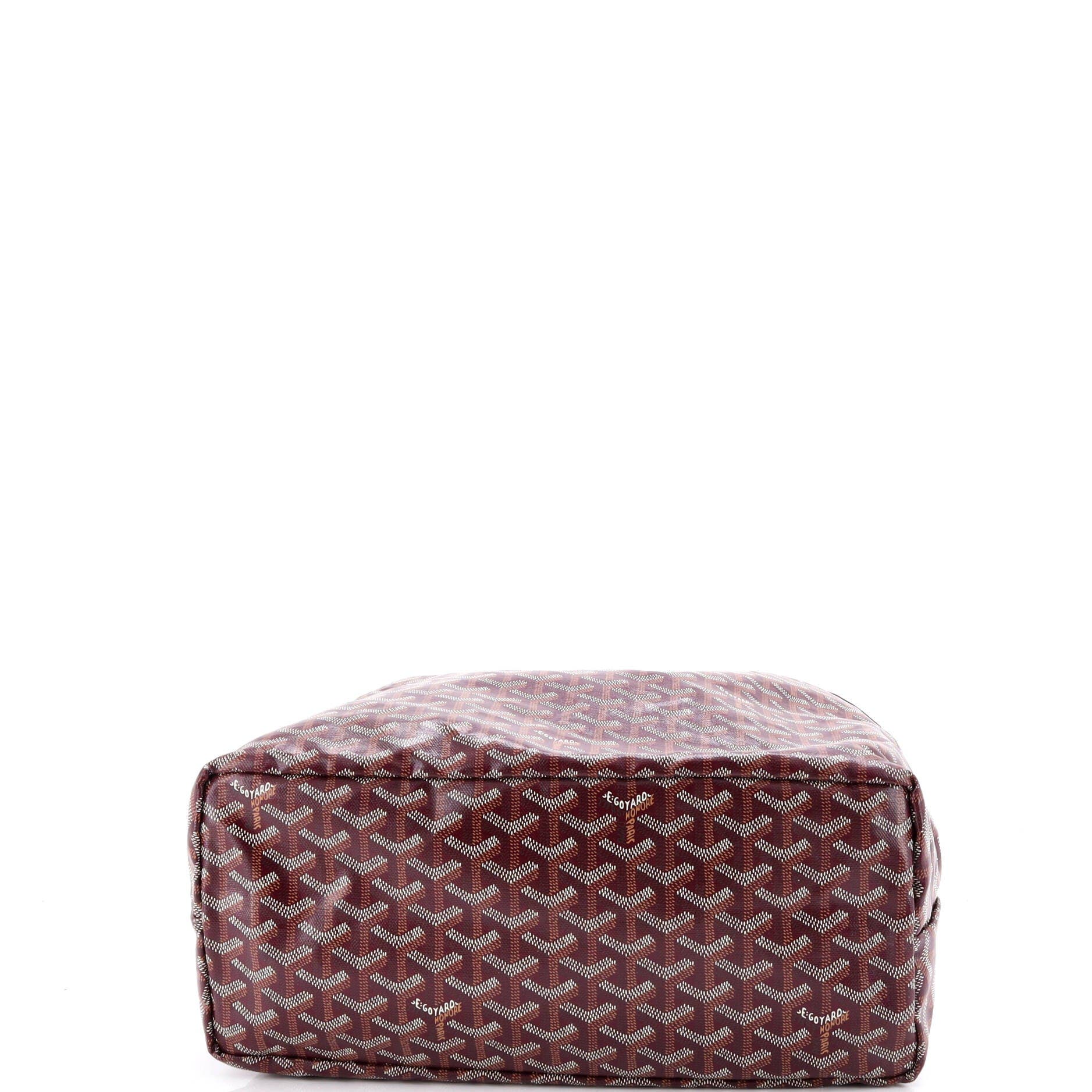 Pre-Owned Goyard Saint Louis Tote Coated Canvas PM, Alternate, color, Red