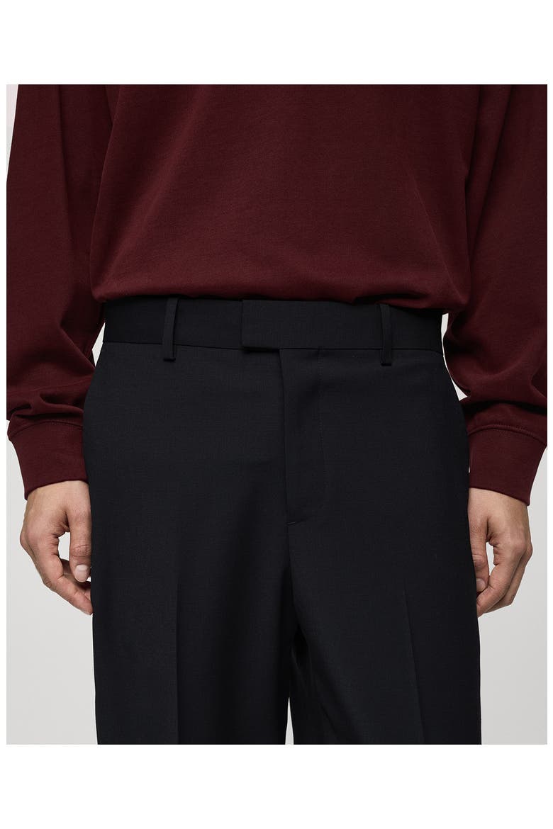 Regular Fit Dress Pants, Alternate, color, DARK NAVY